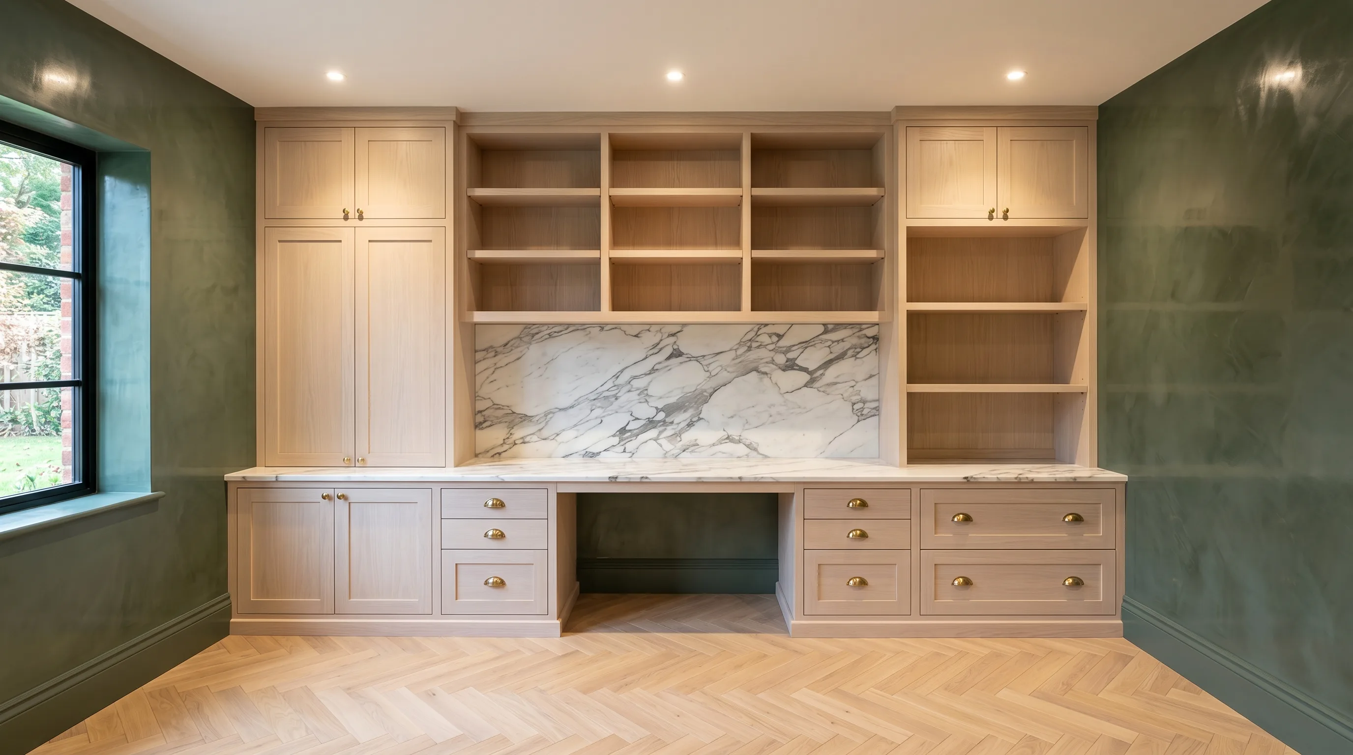 Bespoke home office fit out London Surrey